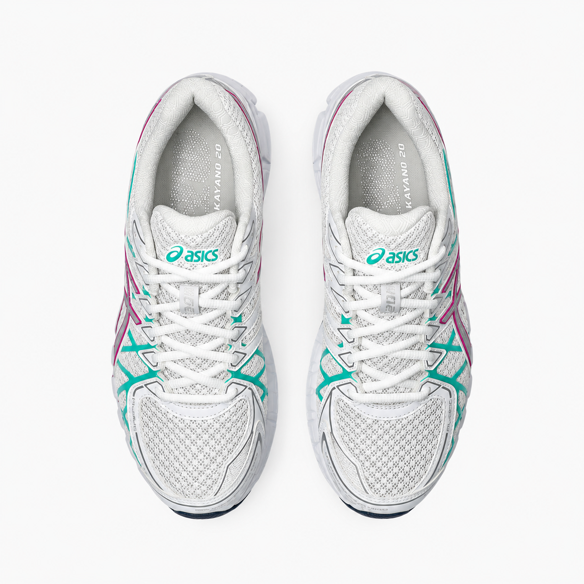 ASICS GEL-KAYANO 20 White/Aurora Green