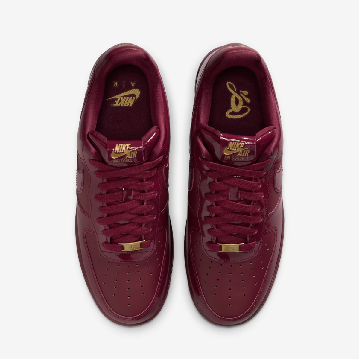 Nike Air Force 1 '07 x Syna Dark Beetroot and Red Oxide